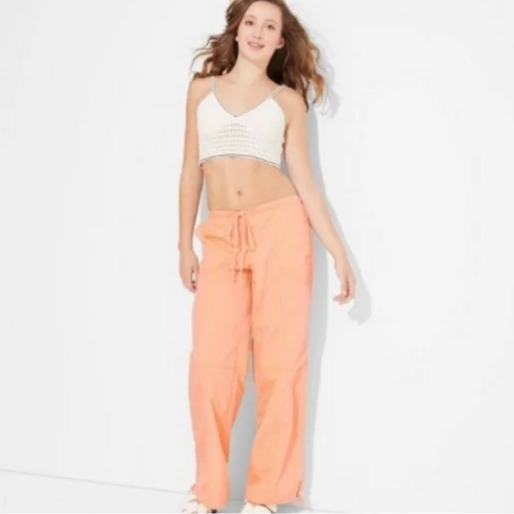 Wild Fable Orange Wide Leg Pants
